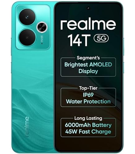 REALME 14T (5G) | SURF GREEN