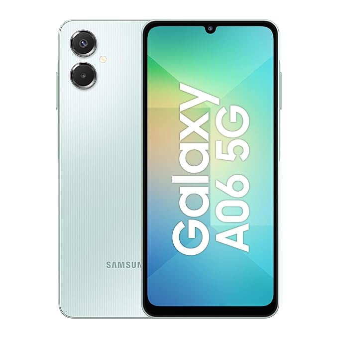 samsung galaxy a06 (5g) light green